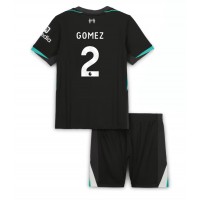 Camisa de Futebol Liverpool Joe Gomez #2 Equipamento Secundário Infantil 2024-25 Manga Curta (+ Calças curtas)